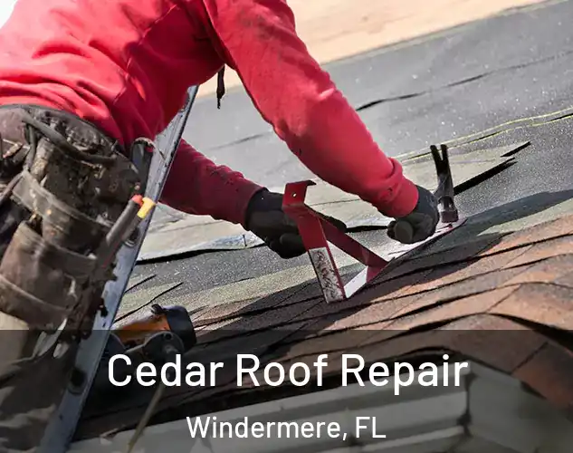  Cedar Roof Repair Windermere, FL