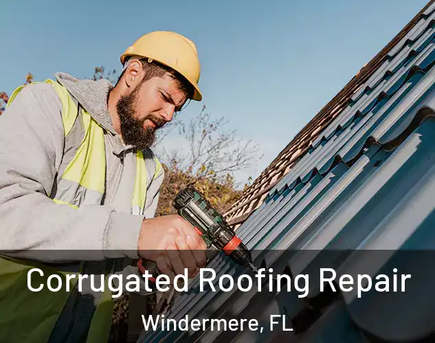  Corrugated Roofing Repair Windermere, FL