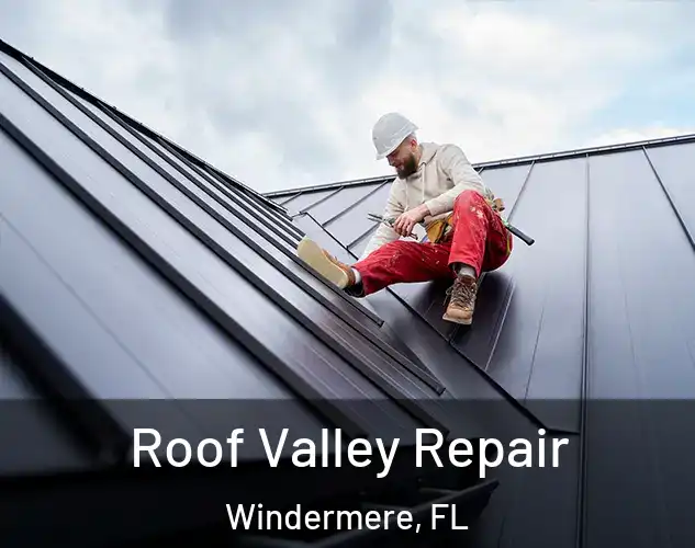  Roof Valley Repair Windermere, FL