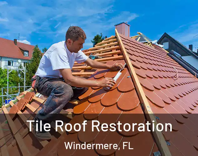  Tile Roof Restoration Windermere, FL